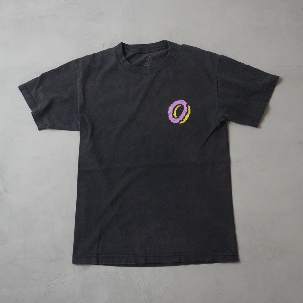 Odd Future Pixel Donut T-Shirt Small Mens Black Graphic Tee OFWGKTA Streetwear